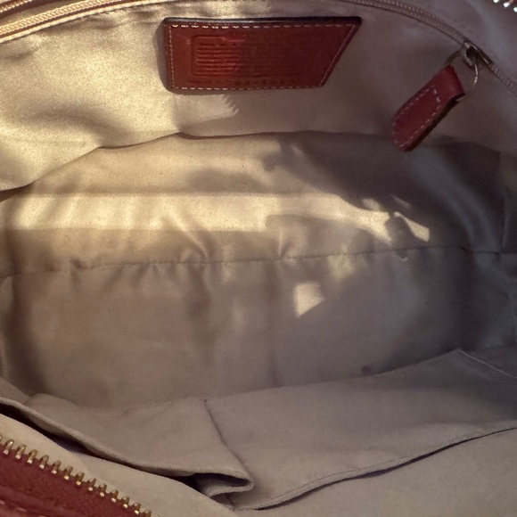 COACH VINTAGE ERGO HOBO RUST COLOR - Picture 6 of 10